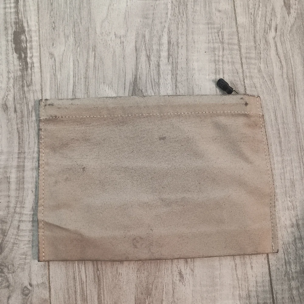 LOUIS VUITTON Truth Voyage Pouch Beige Monogram Polyester
